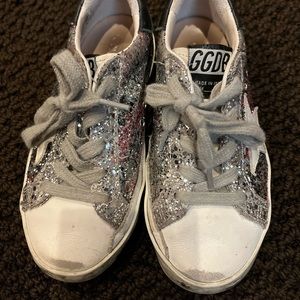 GOLDEN GOOSE TODDLER SPARKLE SNEAKS IN Excellent condition SIZE 28 or size 11